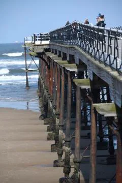 Pier legs Stock-Fotos