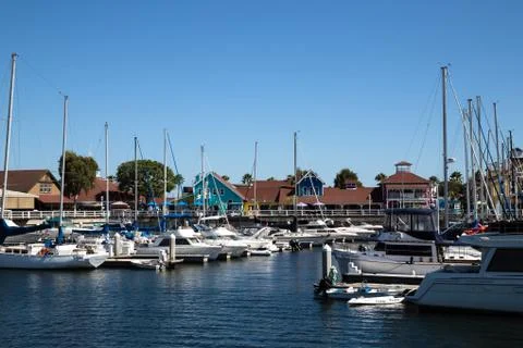 Pier in Long beach Stock Photos
