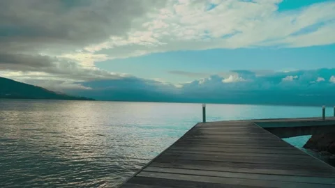 Pier near the ocean Stock-Footage 149786326