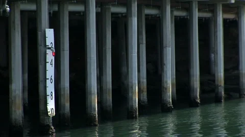 Pier pilings Видео 935293