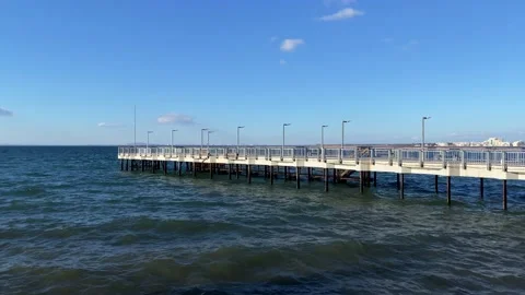 Pier of Pomorie Stock Footage 229529405