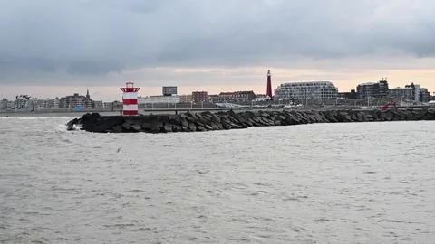 Pier Scheveningen Stock Footage 262985313