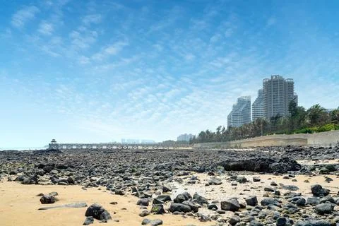 The pier by the sea Stock-Fotos