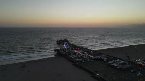 Pier Sunset Stock Footage 150516169