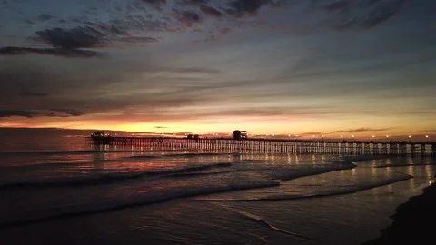 Pier sunset video 動画素材 86955656