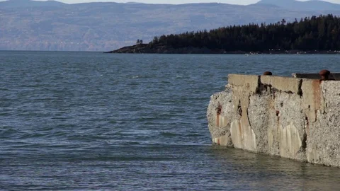 Pier Tache Close Up Vídeo Stock 98328716