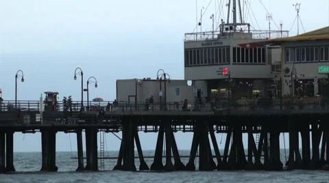 Pier Time lapse Stock Footage 7763014