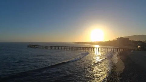 Pier Tracking in Close Up Video stock 112757631
