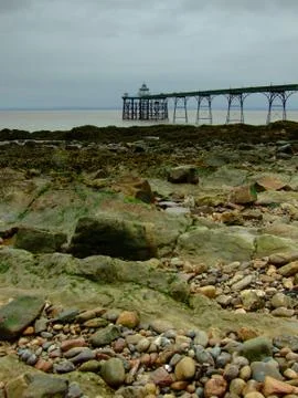 A pier view Stock Photos