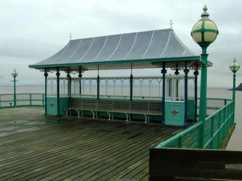 A pier view Stock Photos