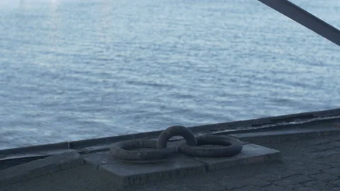 A pier with view to the water Video stock 113139150