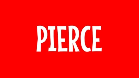 PIERCE Stock Footage 333030502