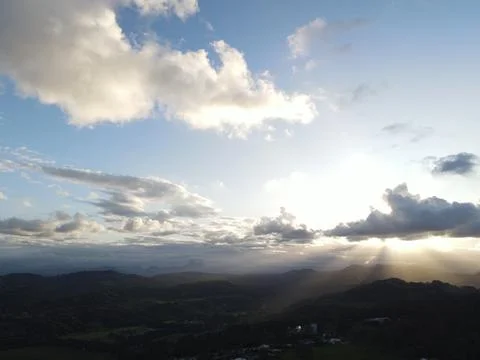 Piercing Sun Stock Photos