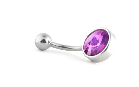 Piercing on white background Stock Photos