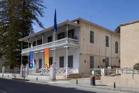 The Pierides Museum in Larnaca Foto stock
