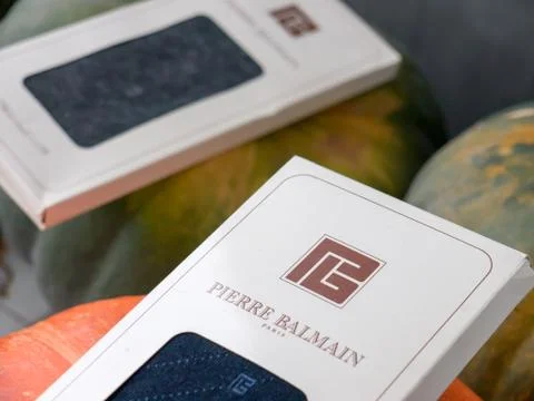 Pierre Balmain socks. Foto stock