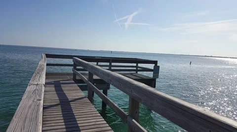 A Pier's View Stock-Footage 63150849