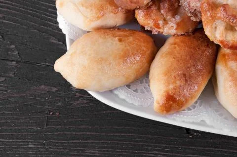 Pies with cabbage Foto stock