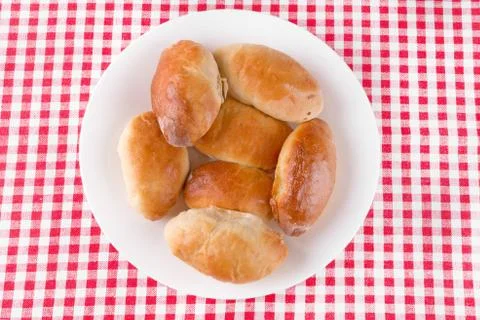 Pies with cabbage Foto stock