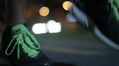 Pies corriendo Stock Footage 11852459