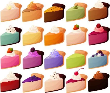 Pies Stock Illustration