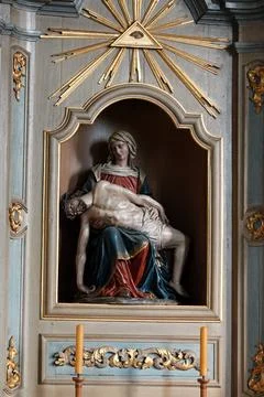 A Pietà in Germany Stock Photos