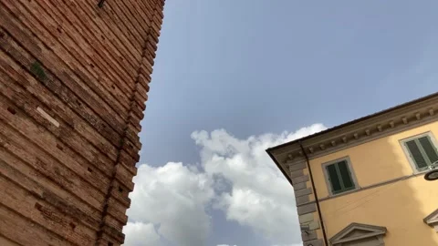 Pietrasanta main square 動画素材 130372455