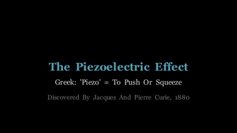 The Piezoelectric Effect Vídeos de archivo 339892120