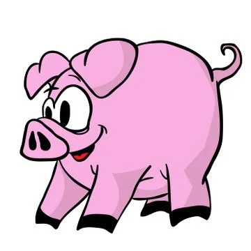 Pig 1 Stock Illustration