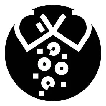 Pig breeding process icon with insemination symbols Stock Illustration