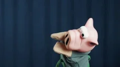 Gestural Piggy Puppet