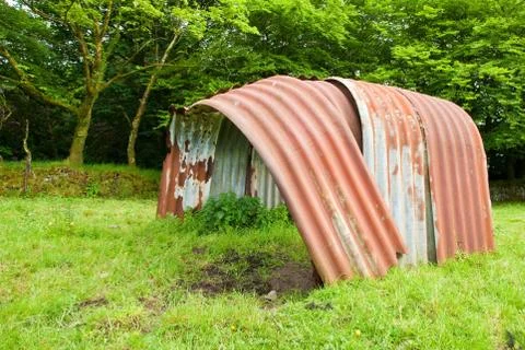 Pig hut Stock Photos