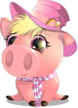 The pig Stock Illustration