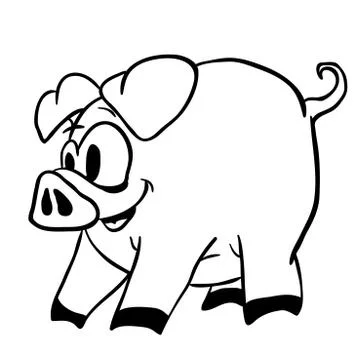 Pig Stock Illustration