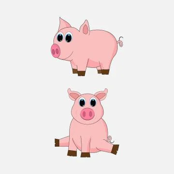 Pig Stock Illustration
