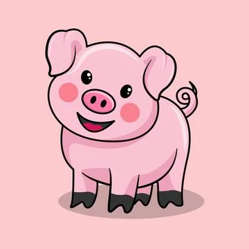 Pig Stock Illustration