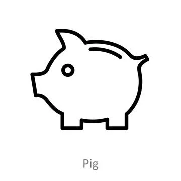 Pig Stock Illustration