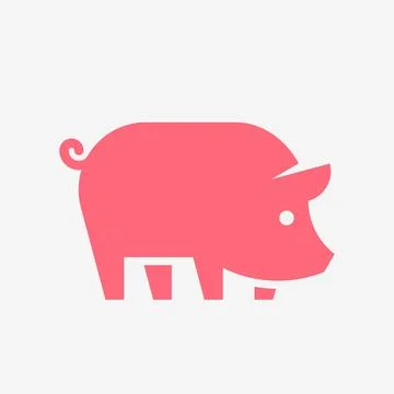 Pig Logo イラスト素材