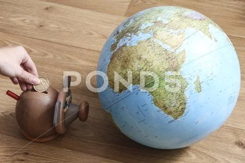 Pig money box Stock Photos