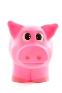 Pig toy Stock Photos