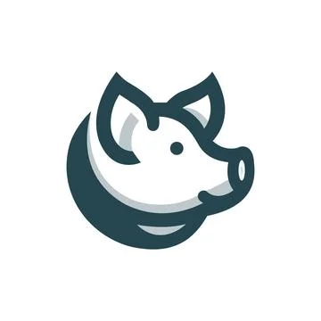 Pig Vector Illustration Stock Illustration