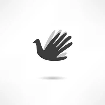 Pigeon icon Stock Illustration