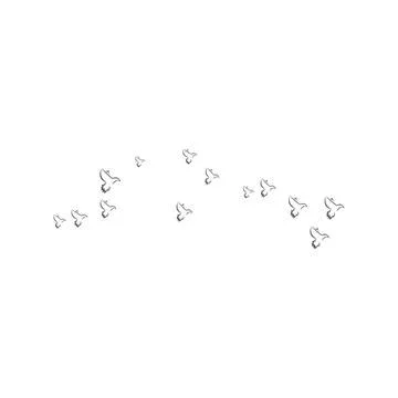 Pigeon logo Stock Illustration