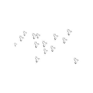 Pigeon logo Stock Illustration