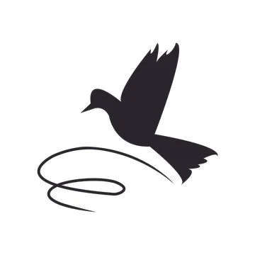 Pigeon logo Stock Illustration