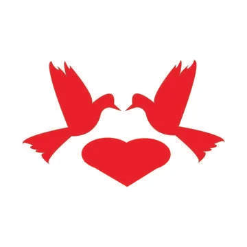 Pigeon logo Stock Illustration