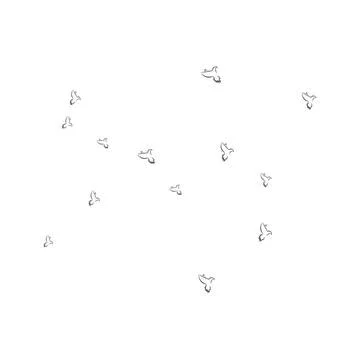 Pigeon logo Stock Illustration