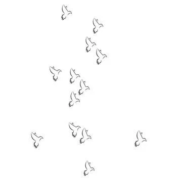 Pigeon logo Stock Illustration