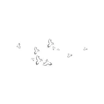 Pigeon logo Stock Illustration