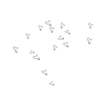 Pigeon logo Stock Illustration